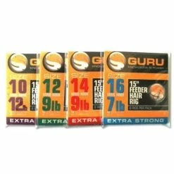 Match & Coarse Guru Feeder Hair Rig Ready Tied