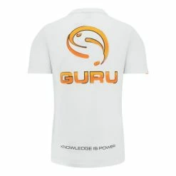 Guru Semi Logo Tee White Match & Coarse