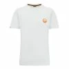 Guru Semi Logo Tee White Match & Coarse