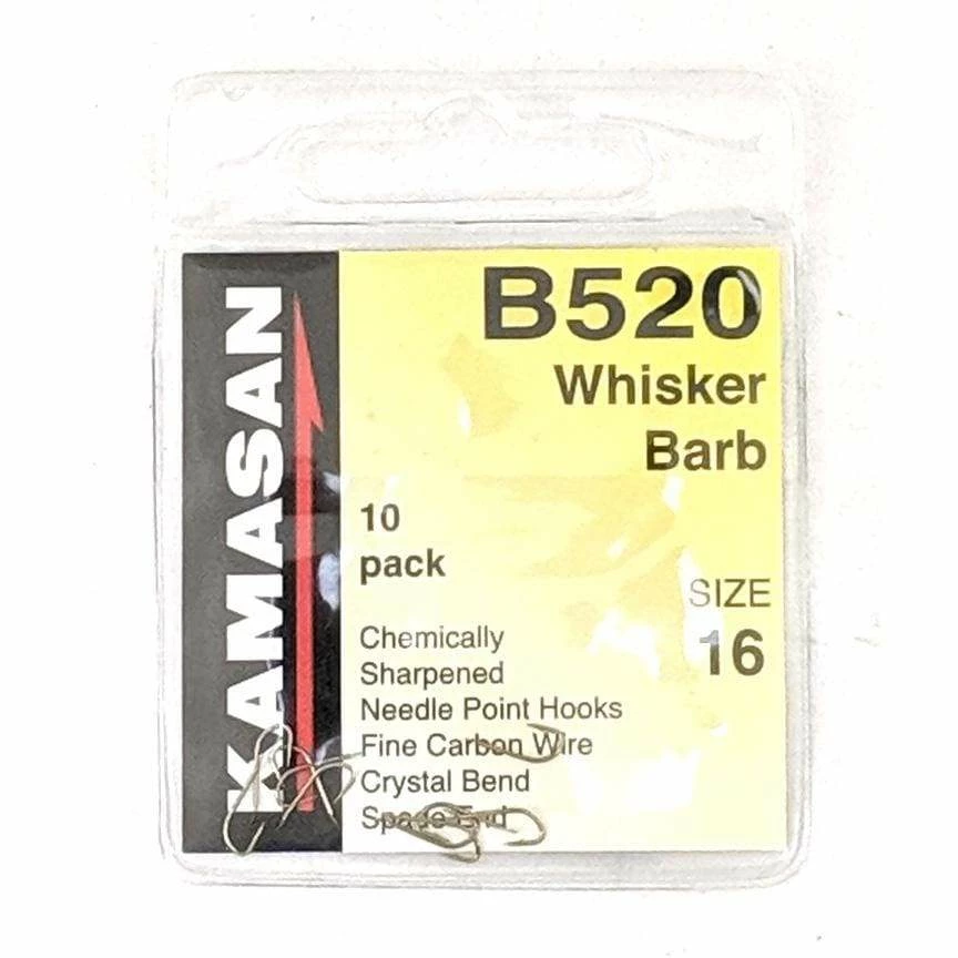 Deals ๐งจ Match & Coarse Kamasan B520 Whisker Barbed Hooks ๐ 2 Match & Coarse Kamasan B520 Whisker Barbed Hooks