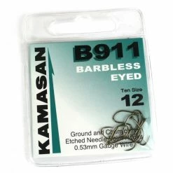 Kamasan B911 Eyed Barbless Hooks Match & Coarse