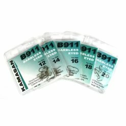 Kamasan B911 Eyed Barbless Hooks Match & Coarse