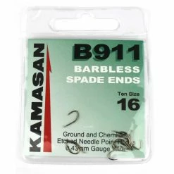 Match & Coarse Kamasan B911 Spade Barbless Hooks
