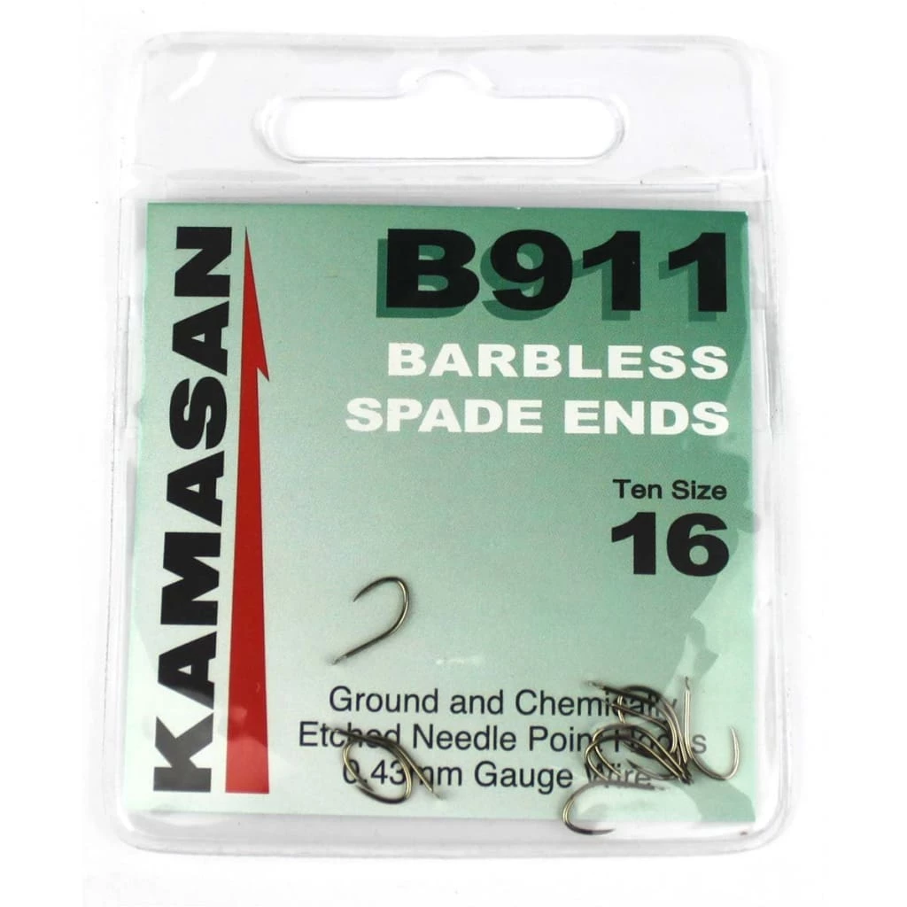 Flash Sale ๐ Match & Coarse Kamasan B911 Spade Barbless Hooks ๐ฅ 1 Match & Coarse Kamasan B911 Spade Barbless Hooks