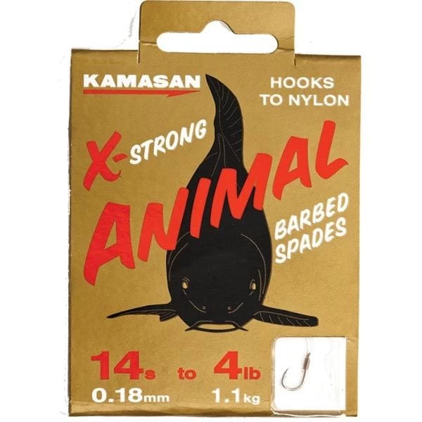 Best deal โ๏ธ Kamasan X-Strong Animal Barbed Hooks To Nylon ๐ 2 Kamasan X-Strong Animal Barbed Hooks To Nylon