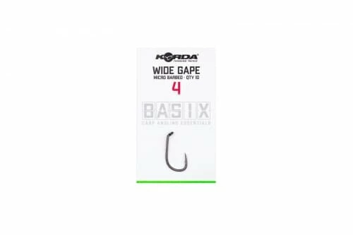 Cheapest โญ Korda - BASIX Wide Gape Hooks ๐ 4 Korda - BASIX Wide Gape Hooks