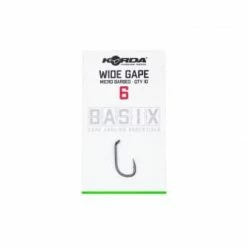 Cheapest โญ Korda - BASIX Wide Gape Hooks ๐ 14 Korda - BASIX Wide Gape Hooks