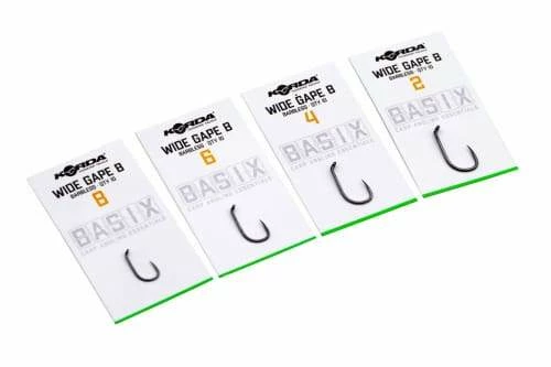 Cheapest โญ Korda - BASIX Wide Gape Hooks ๐ 2 Korda - BASIX Wide Gape Hooks