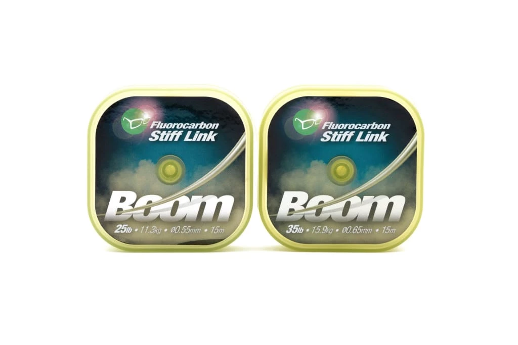 Promo ⭐ Korda Boom Fluorocarbon Stiff Link 15m ✔️ 2 Korda Boom Fluorocarbon Stiff Link 15m