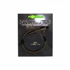 Carp & Barbel Korda - Dark Matter Leader Hybrid Clip Clay 30lb 1m