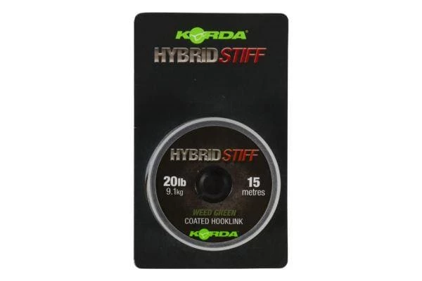 Cheapest ✨ Carp & Barbel Korda Hybrid Stiff Weed Green 20lb 15m ⭐ 1 Carp & Barbel Korda Hybrid Stiff Weed Green 20lb 15m