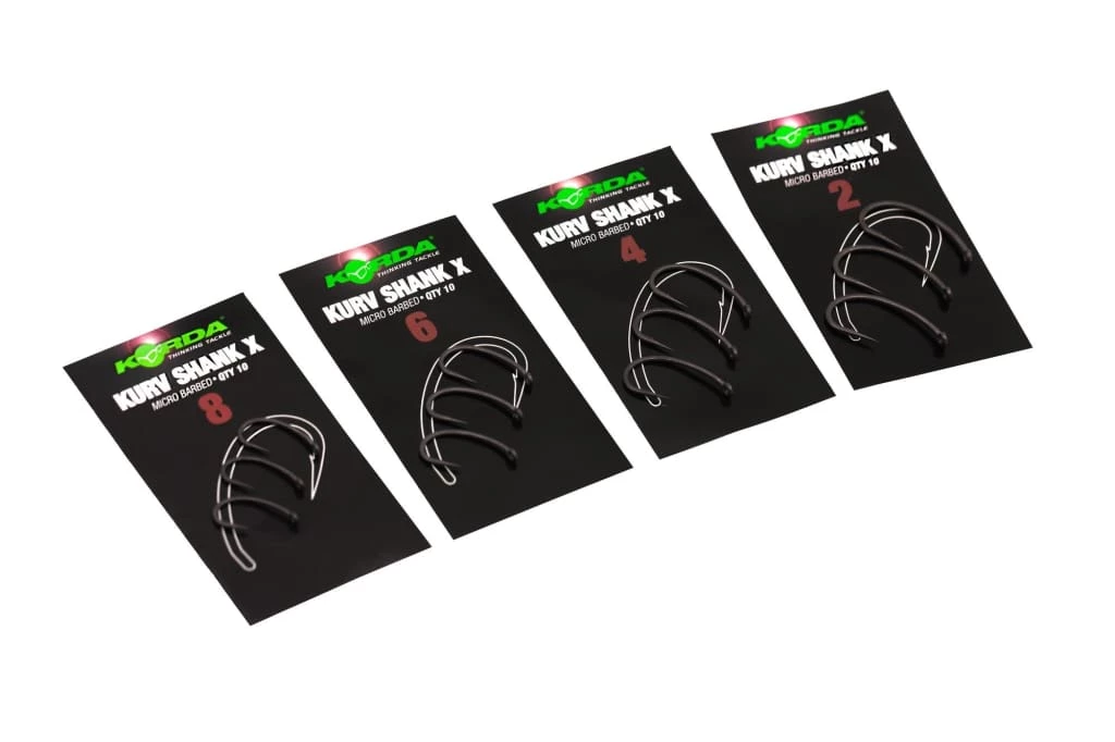 Cheapest โ๏ธ Carp & Barbel Korda Kurv Shank Hooks ๐ 2 Carp & Barbel Korda Kurv Shank Hooks