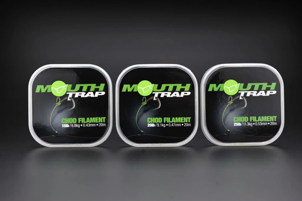 Outlet ๐ฅฐ Carp & Barbel Korda Mouth Trap Chod Filament 20lb / 0.47mm ๐ฏ 1 Carp & Barbel Korda Mouth Trap Chod Filament 20lb / 0.47mm
