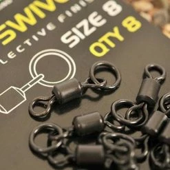 Carp & Barbel Korda Ring Swivels Size 11 (8pcs)
