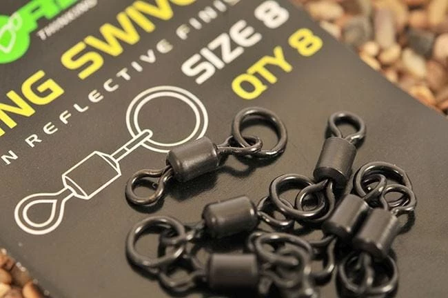Flash Sale ๐ Carp & Barbel Korda Ring Swivels Size 11 (8pcs) ๐ 2 Carp & Barbel Korda Ring Swivels Size 11 (8pcs)