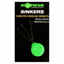 Discount ๐ Korda Sinker Tungsten Hooklink Weight - Large - Weed Green โจ 8 Korda Sinker Tungsten Hooklink Weight - Large - Weed Green