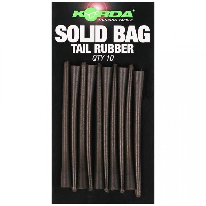 Discount 👏 Korda Solid Bag Tail Rubber Carp & Barbel 🎉 1 Korda Solid Bag Tail Rubber Carp & Barbel