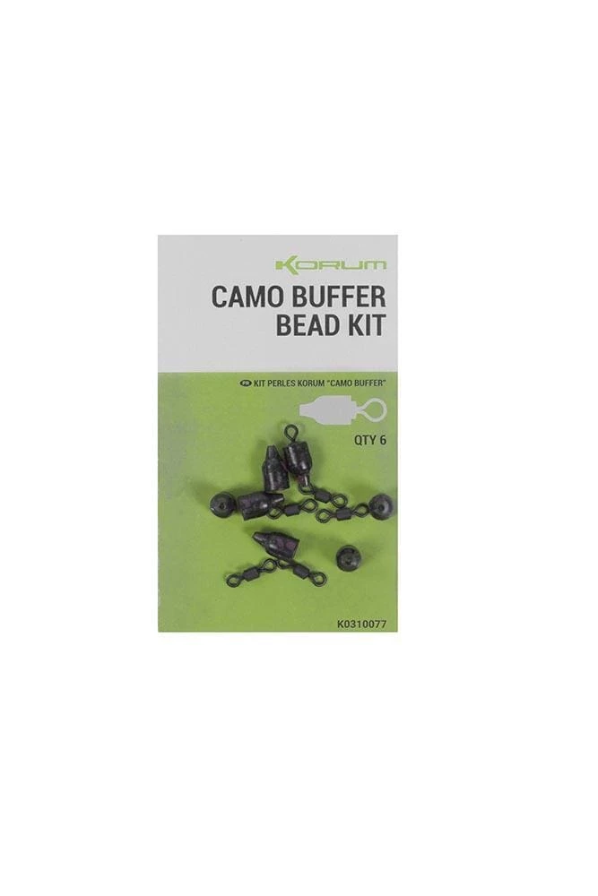 New ๐ Korum Camo Buffer Bead Kit Match & Coarse ๐ 1 Korum Camo Buffer Bead Kit Match & Coarse