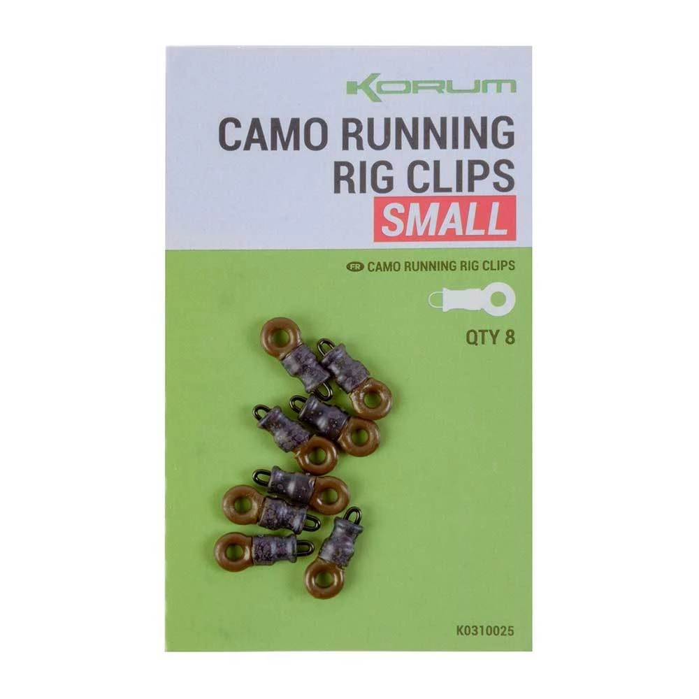 Cheap ๐ Korum Camo Running Rig Clips Match & Coarse ๐ 2 Korum Camo Running Rig Clips Match & Coarse