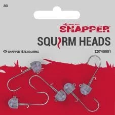 Wholesale ๐ Korum Snapper Squirm Heads Pike & Predator ๐ 3 Korum Snapper Squirm Heads Pike & Predator