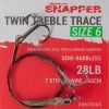 Pike & Predator Korum Snapper Twin Treble Trace
