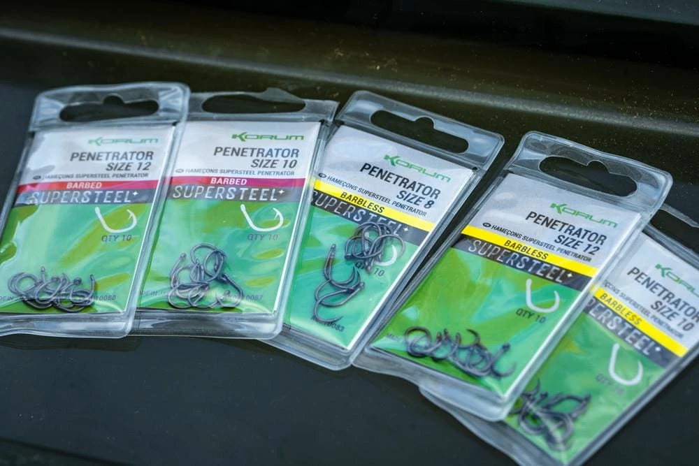 Deals ๐ Match & Coarse Korum Supersteel Penetrator Hooks ๐ 3 Match & Coarse Korum Supersteel Penetrator Hooks