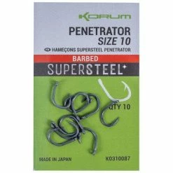 Match & Coarse Korum Supersteel Penetrator Hooks