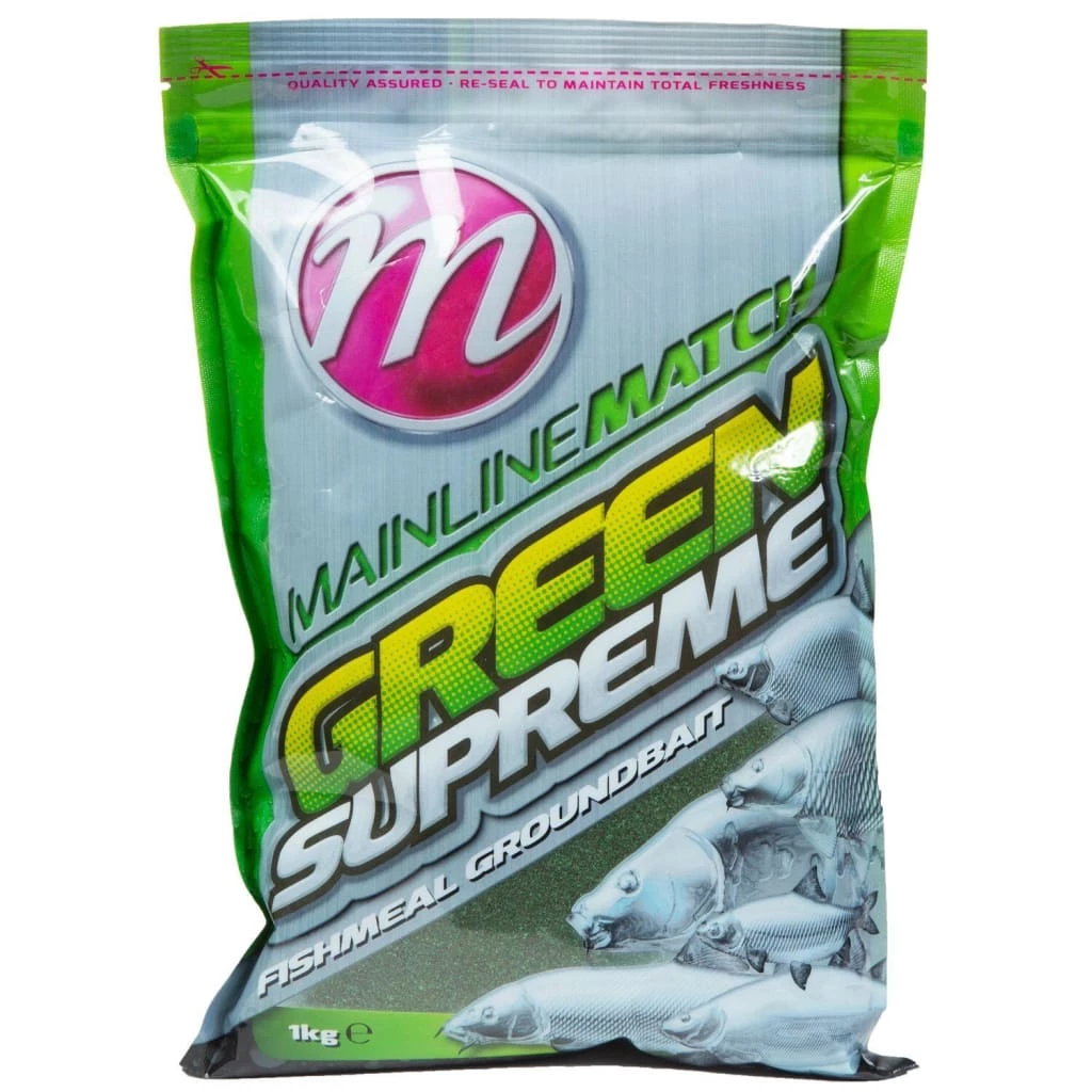 Wholesale ⌛ Mainline Match Green Supreme Groundbait Fishing Bait ⌛ 1 Mainline Match Green Supreme Groundbait Fishing Bait