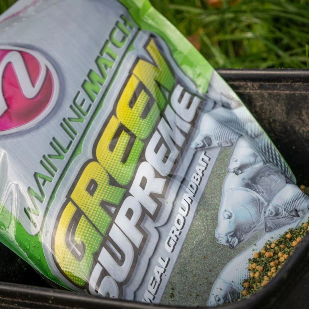 Wholesale ⌛ Mainline Match Green Supreme Groundbait Fishing Bait ⌛ 2 Mainline Match Green Supreme Groundbait Fishing Bait
