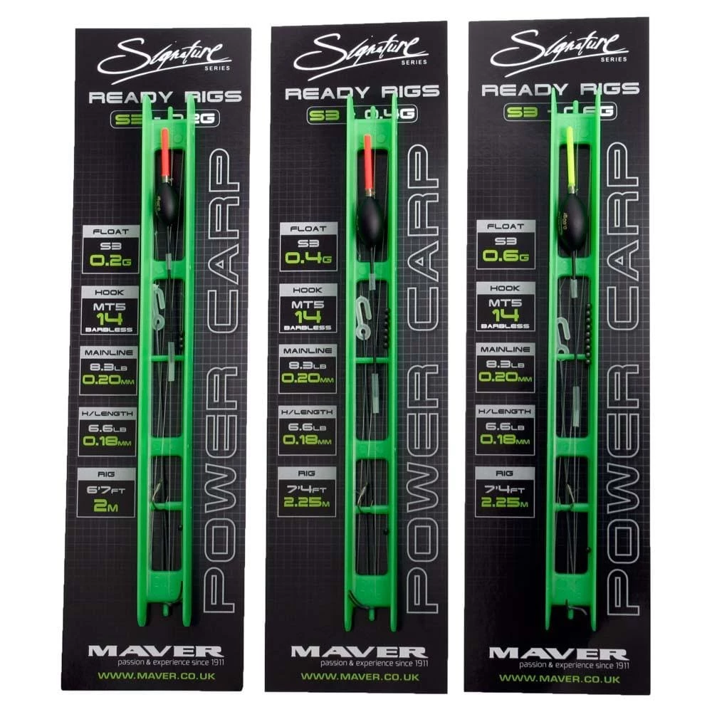 Wholesale โ๏ธ Maver Signature S3 Ready Rig Power Carp Match & Coarse ๐ฅฐ 1 Maver Signature S3 Ready Rig Power Carp Match & Coarse