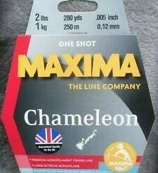 Maxima Chameleon Bulk Spool 250m Match & Coarse