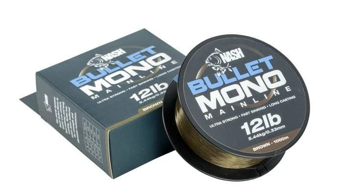 Cheap ๐ Carp & Barbel Nash Bullet Mono Line ๐ 2 Carp & Barbel Nash Bullet Mono Line
