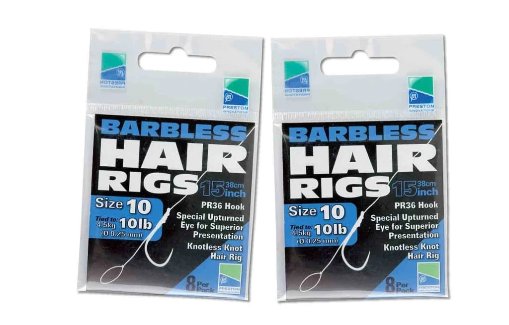 Deals ๐ฅฐ Match & Coarse Preston Barbless 15Inch Hair Rig With Bait Bands ๐ 1 Match & Coarse Preston Barbless 15Inch Hair Rig With Bait Bands