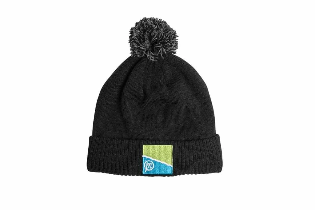 Outlet ⌛ Preston Black/Grey Bobble Hat Match & Coarse ✨ 1 Preston Black/Grey Bobble Hat Match & Coarse