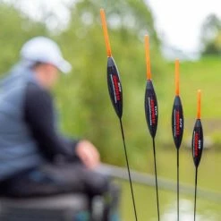 Preston Des Ship Commercial Slims Pole Float Range - F1 Maggot