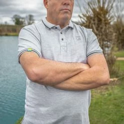 Preston Innovation Grey Polo Fishing Bait