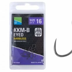 Match & Coarse Preston KKM-B Eyed Barbless Hooks