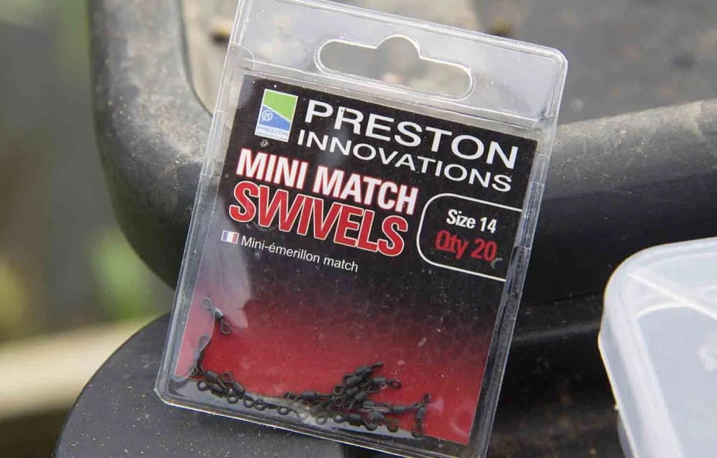 New โ๏ธ Preston Mini Match Swivels ๐ 3 Preston Mini Match Swivels