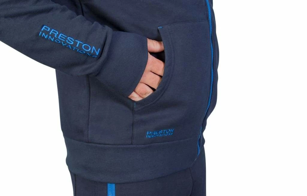 Outlet ๐งจ Fishing Bait Preston Navy Zip Front Hoodie ๐งจ 2 Fishing Bait Preston Navy Zip Front Hoodie