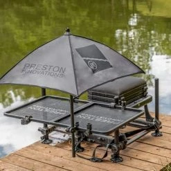 Preston OffBox Grey Bait Brolly Match & Coarse