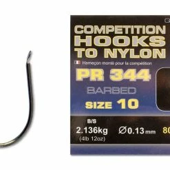 Preston PR344 Competition Hooks To Nylon Match & Coarse