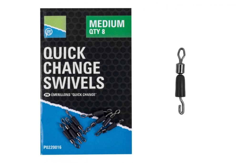 Brand new ๐ฅ Preston Quick Change Swivels ๐ 1 Preston Quick Change Swivels