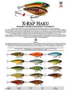 Outlet ๐ฅฐ Rapala - X-Rap Haku 14 Lure Fishing Bait ๐ 3 Rapala - X-Rap Haku 14 Lure Fishing Bait