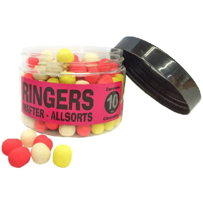 Discount 🧨 Ringers Allsorts Wafters 10mm 70g Fishing Bait ⭐ 1 Ringers Allsorts Wafters 10mm 70g Fishing Bait