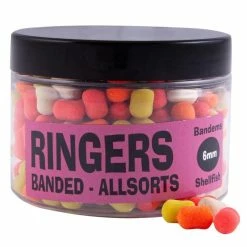 Ringers Banded Allsorts -100g Fishing Bait