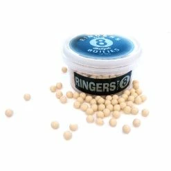 Ringers White Shellfish Boilies 100g