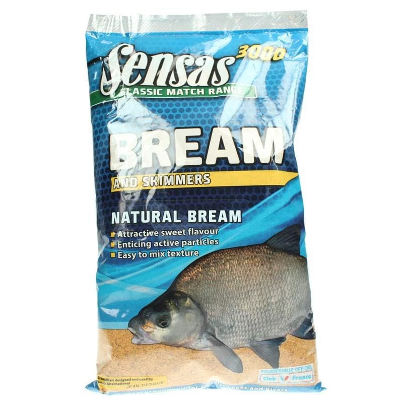 Outlet ๐ Fishing Bait Sensas 3000 Natural Bream 1kg ๐ 1 Fishing Bait Sensas 3000 Natural Bream 1kg