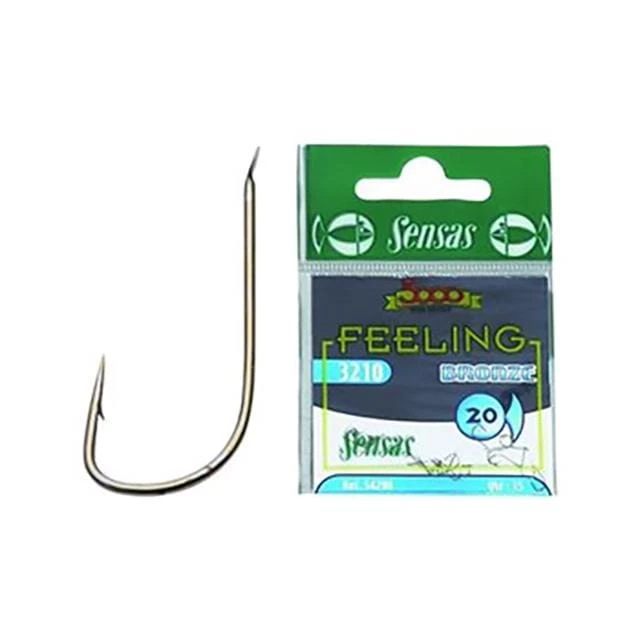 Buy ๐ Match & Coarse Sensas Feeling 3210 Bronze Hooks ๐ฏ 1 Match & Coarse Sensas Feeling 3210 Bronze Hooks