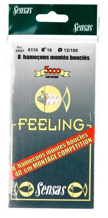 Best Sale ๐ Sensas Hooks To Nylon 6110 Bronze ๐ 1 Sensas Hooks To Nylon 6110 Bronze