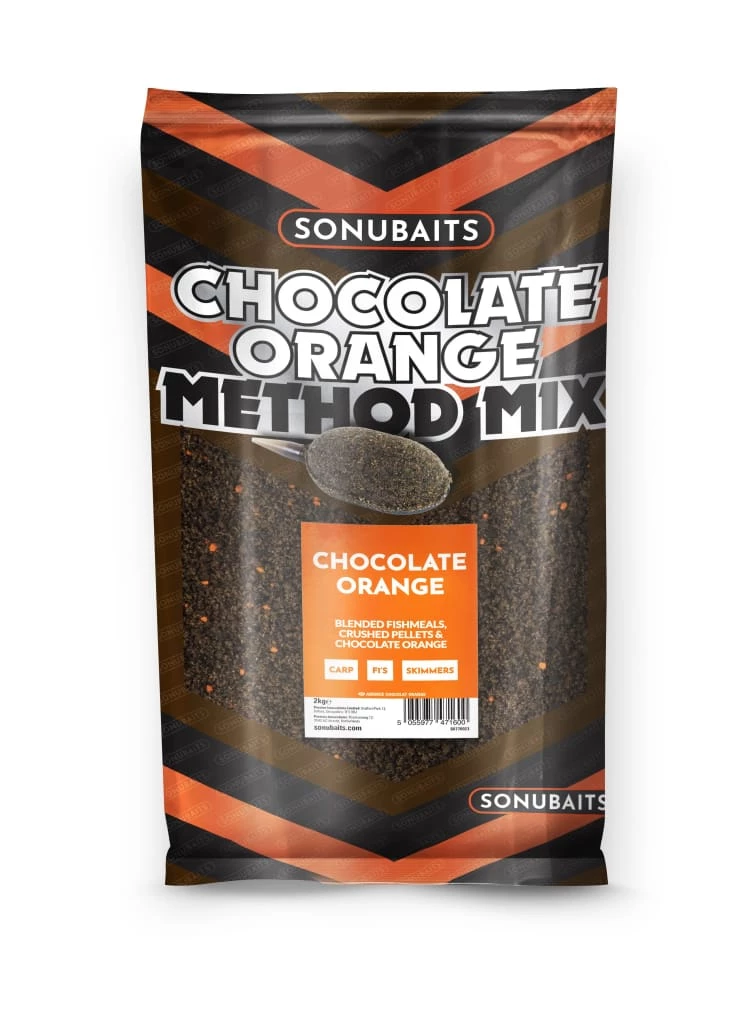 New ๐ Sonubaits Chocolate Orange Method Mix Groundbait 2kg ๐ 1 Sonubaits Chocolate Orange Method Mix Groundbait 2kg